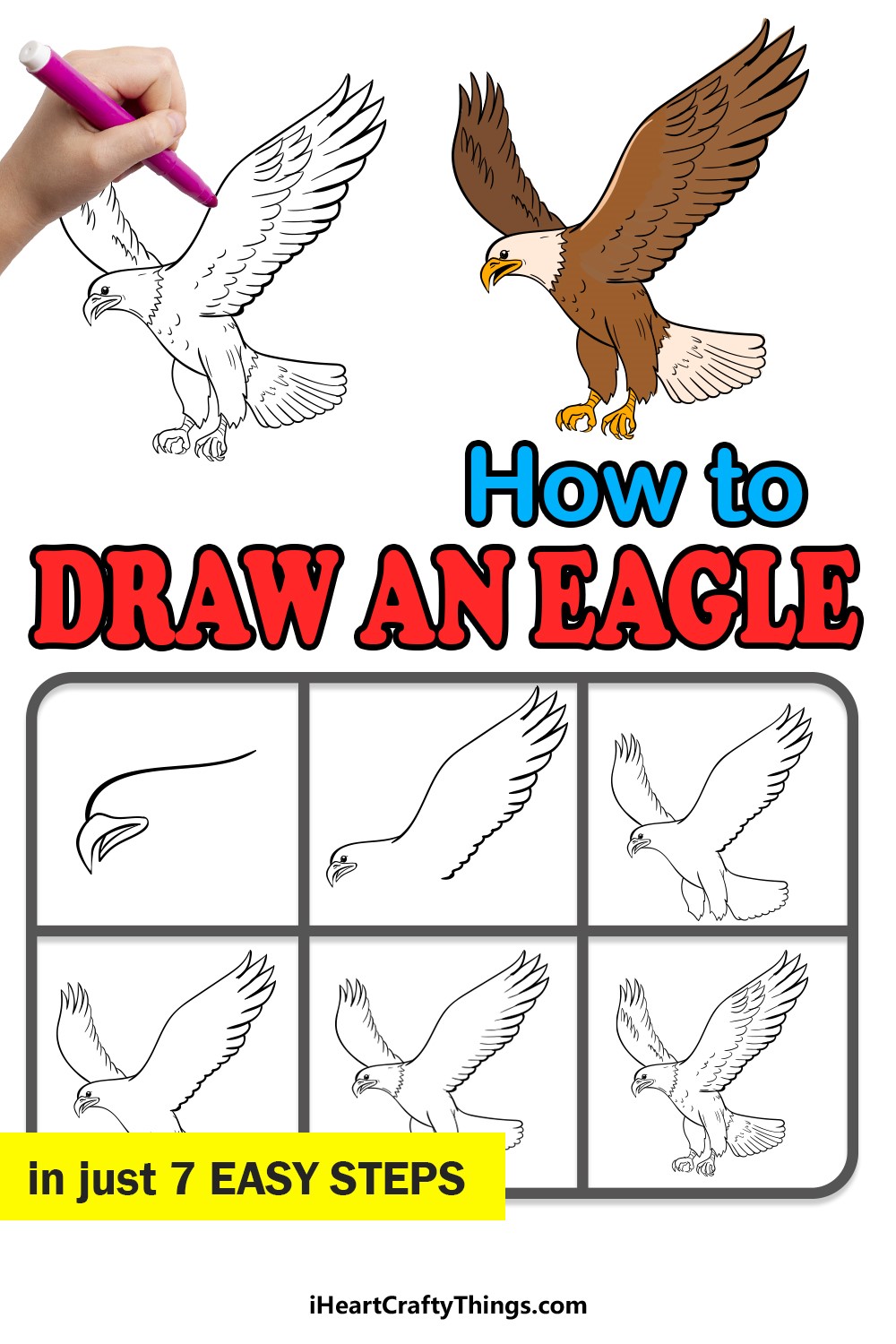 Idée d'aigle 9 dessin