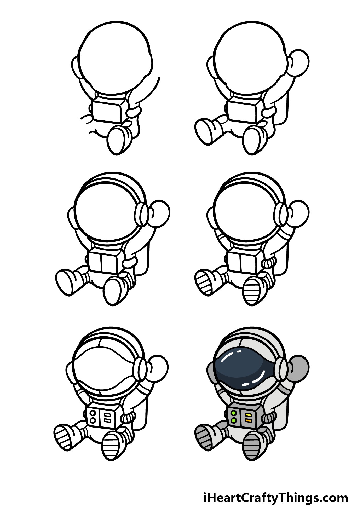 Idée d’astronaute 6 dessin