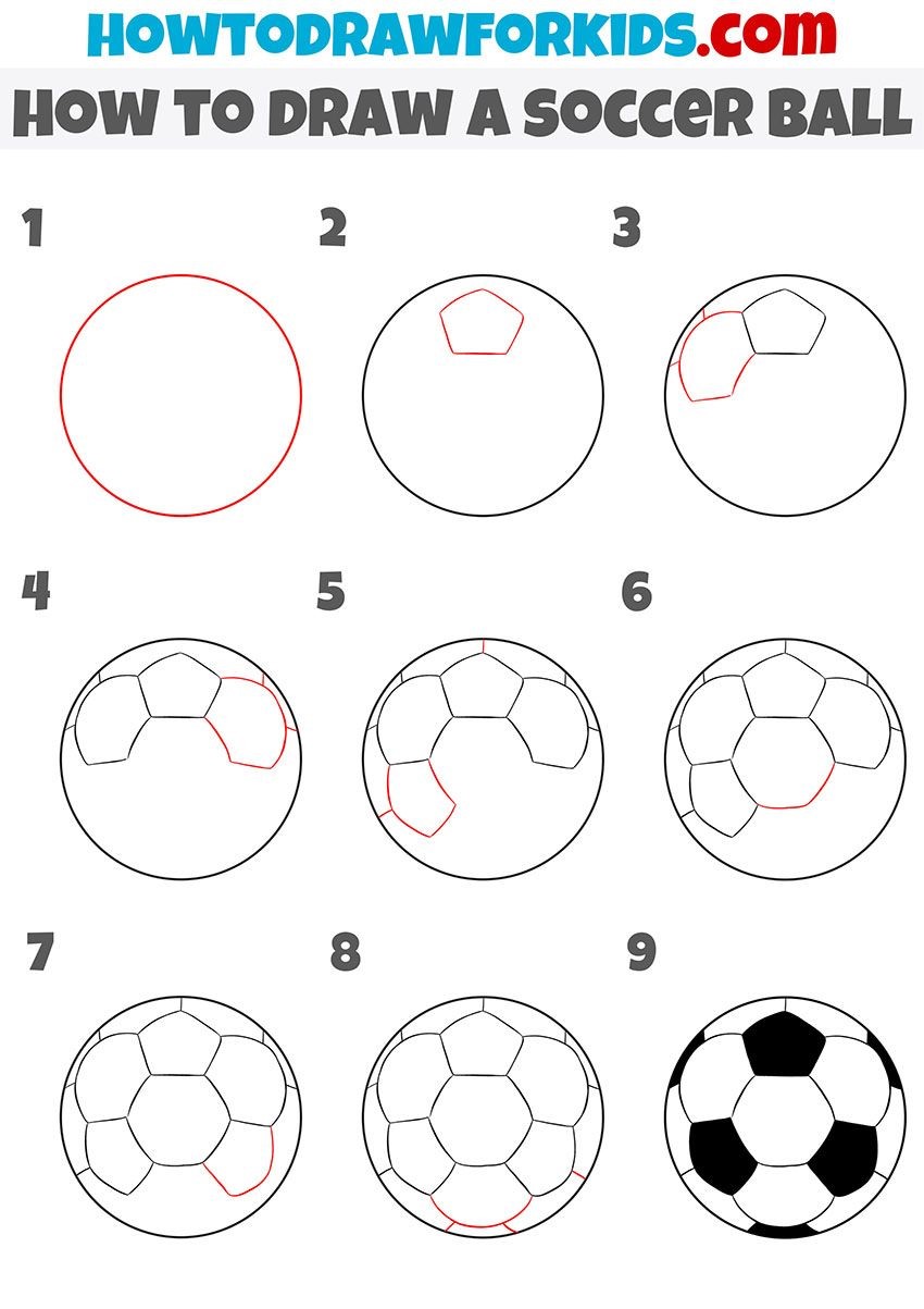 Idée de ballon de football 3 dessin