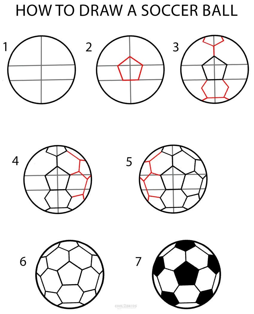 Idée de ballon de football 5 dessin