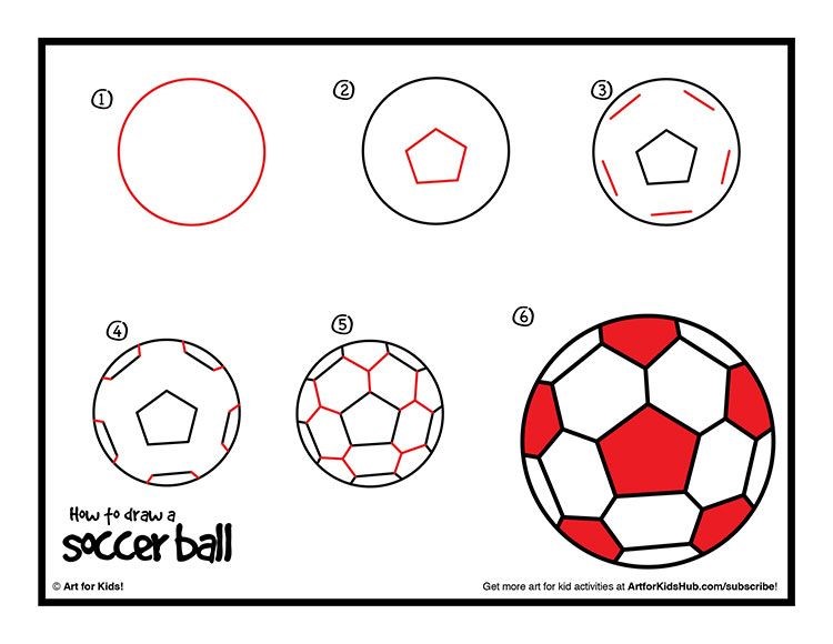 Idée de ballon de football 7 dessin