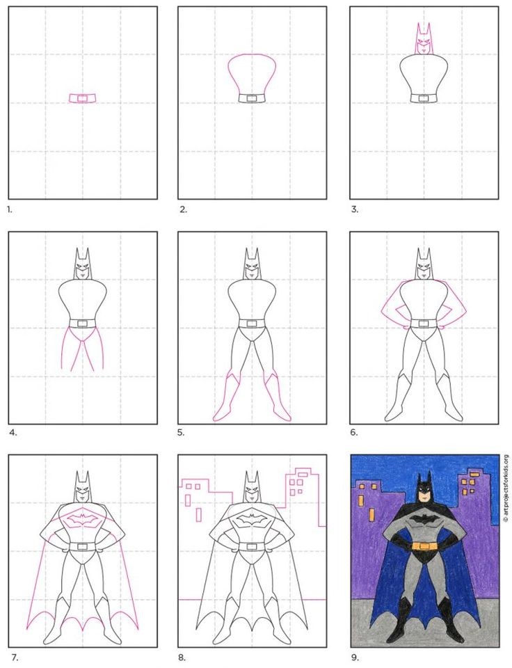 Idée de Batman 3 dessin