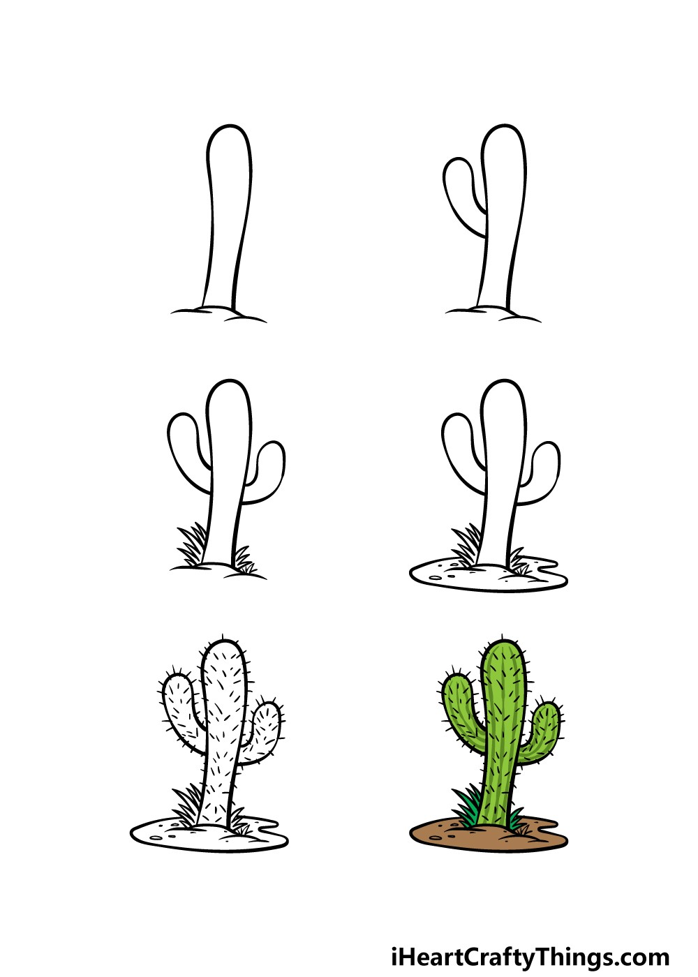 Idée de cactus 4 dessin