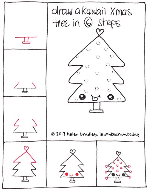 Idée de sapin de Noël 11 dessin