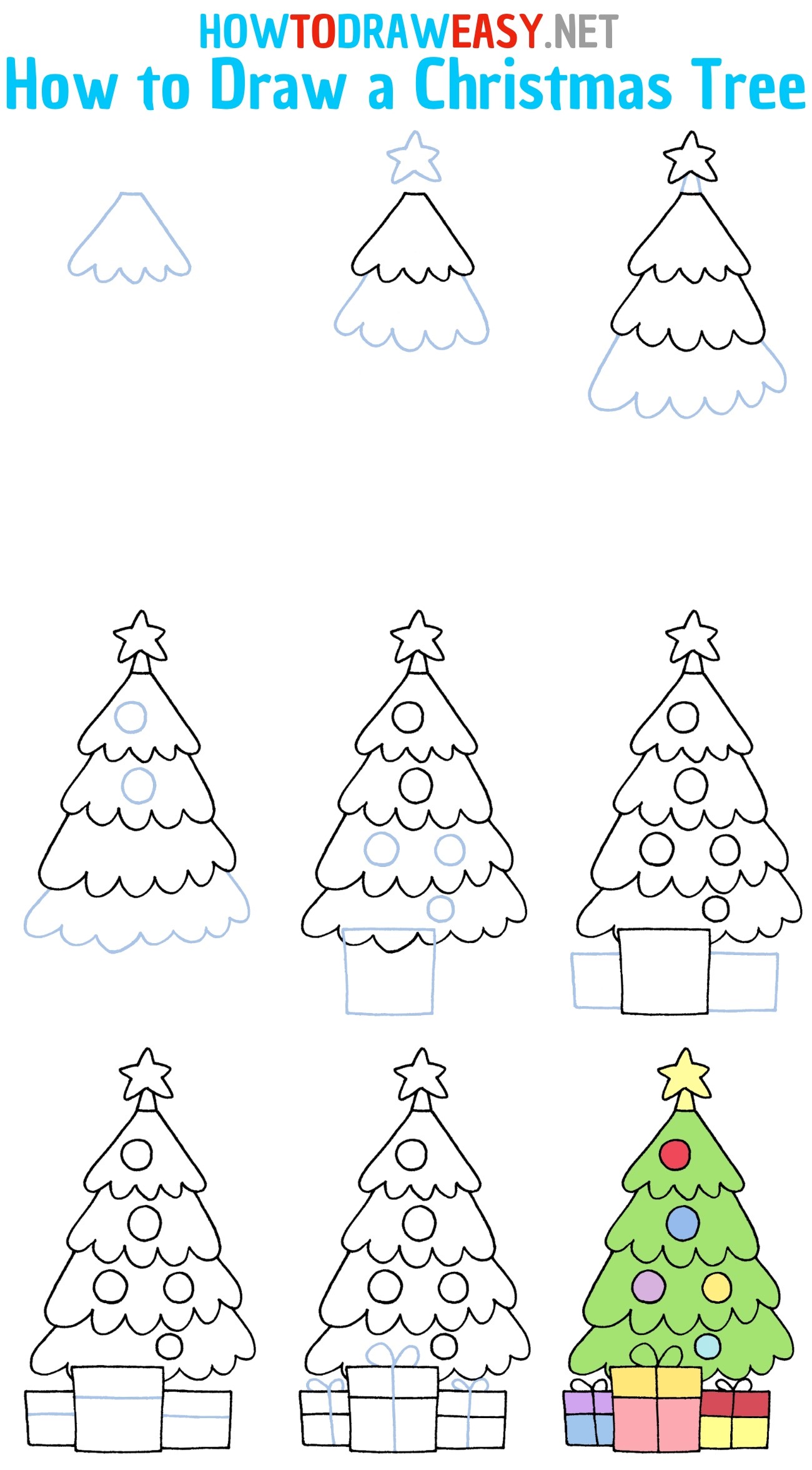 Idée de sapin de Noël 15 dessin