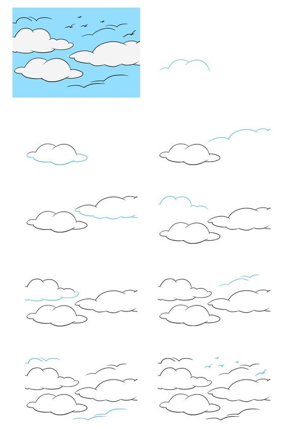 Idées cloud (4) dessin