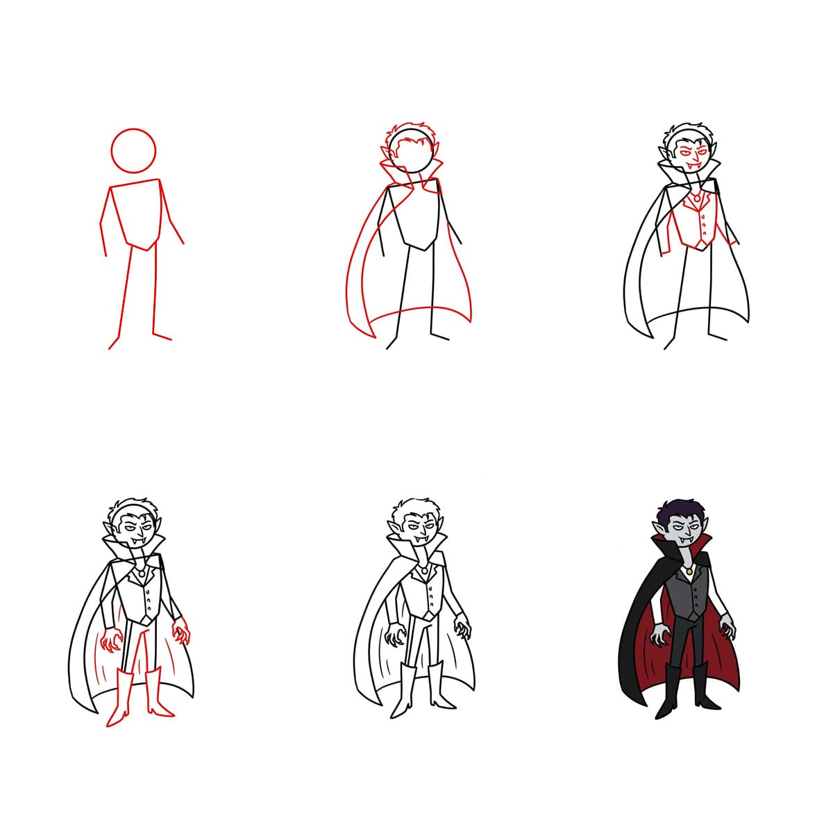 Grand vampire dessin