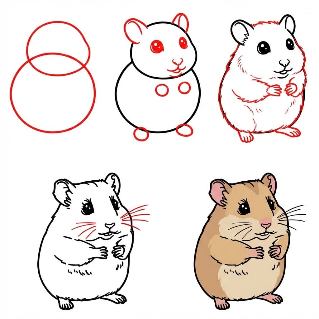 Hamster normal dessin
