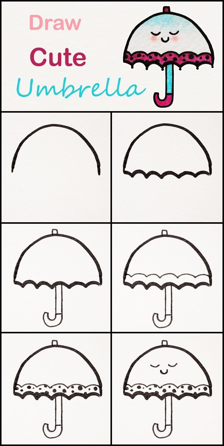 Idée de parapluie 13 dessin