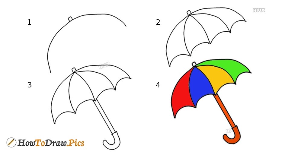 Idée de parapluie 3 dessin