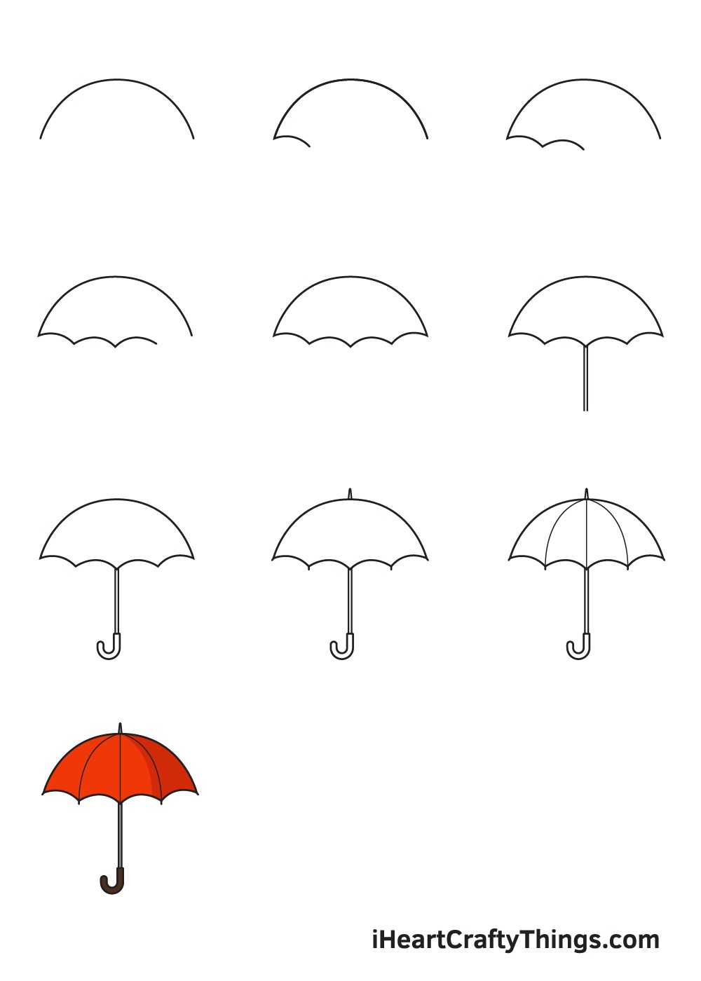 Idée de parapluie 5 dessin