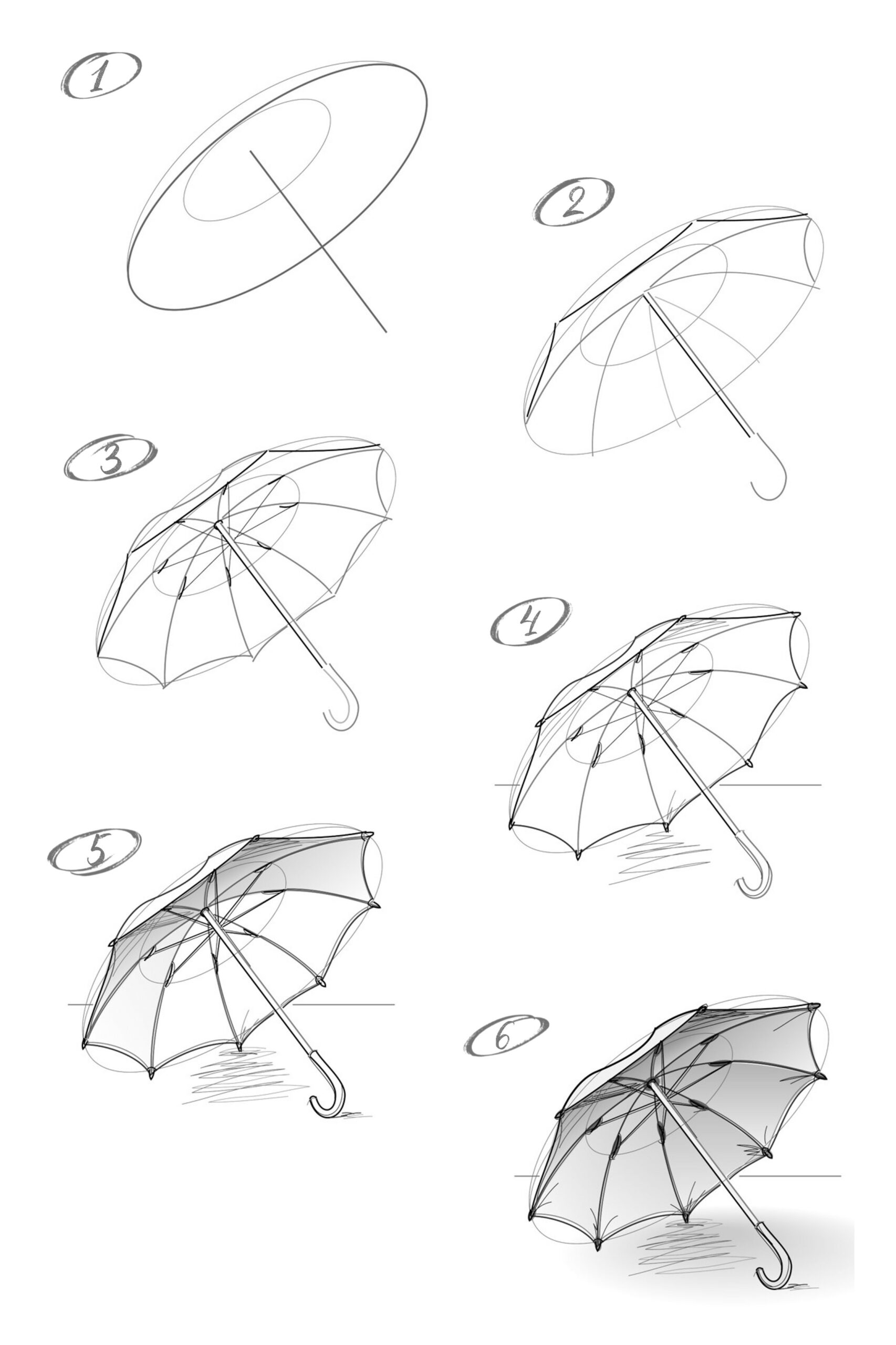 Idée de parapluie 7 dessin