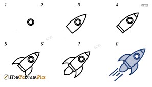 Idée de fusée 2 dessin
