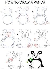 Idée de panda 10 dessin