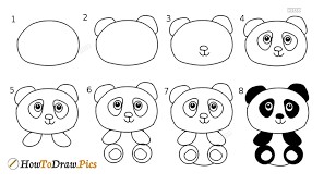 Idée de panda 9 dessin