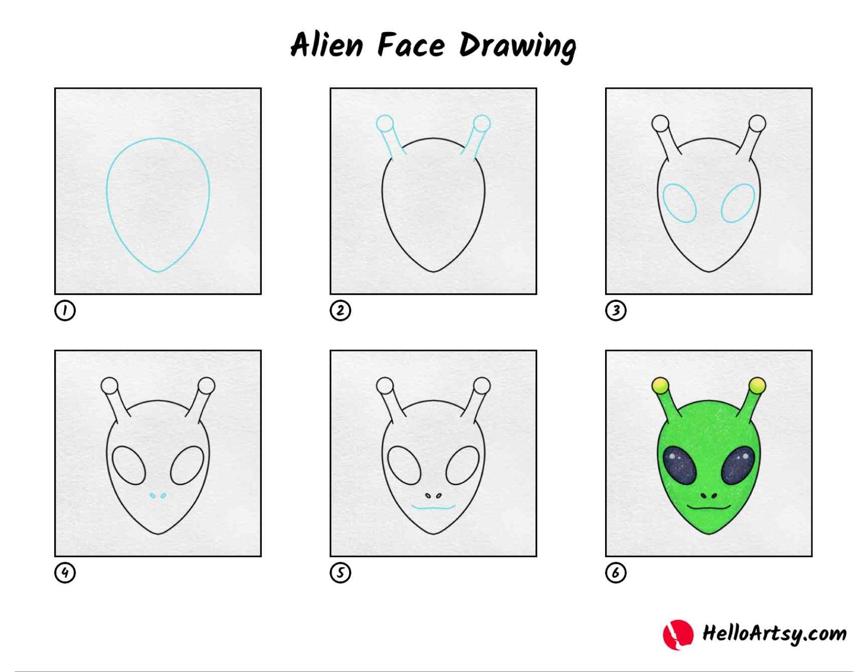 Idée extraterrestre 4 dessin
