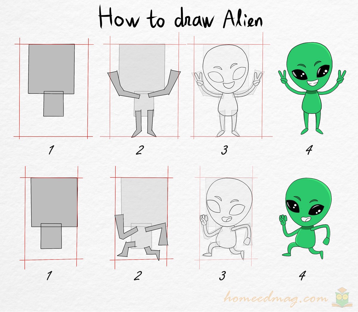 Idée extraterrestre 8 dessin