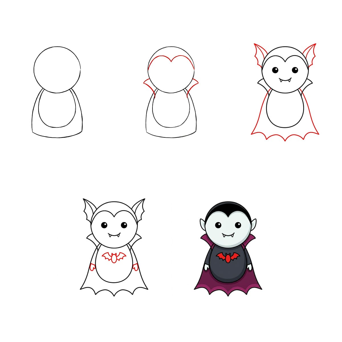 Petit vampire dessin