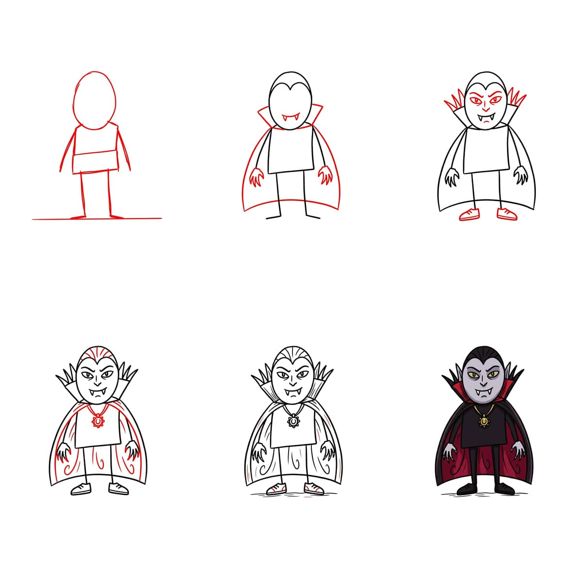 Vampire génial dessin