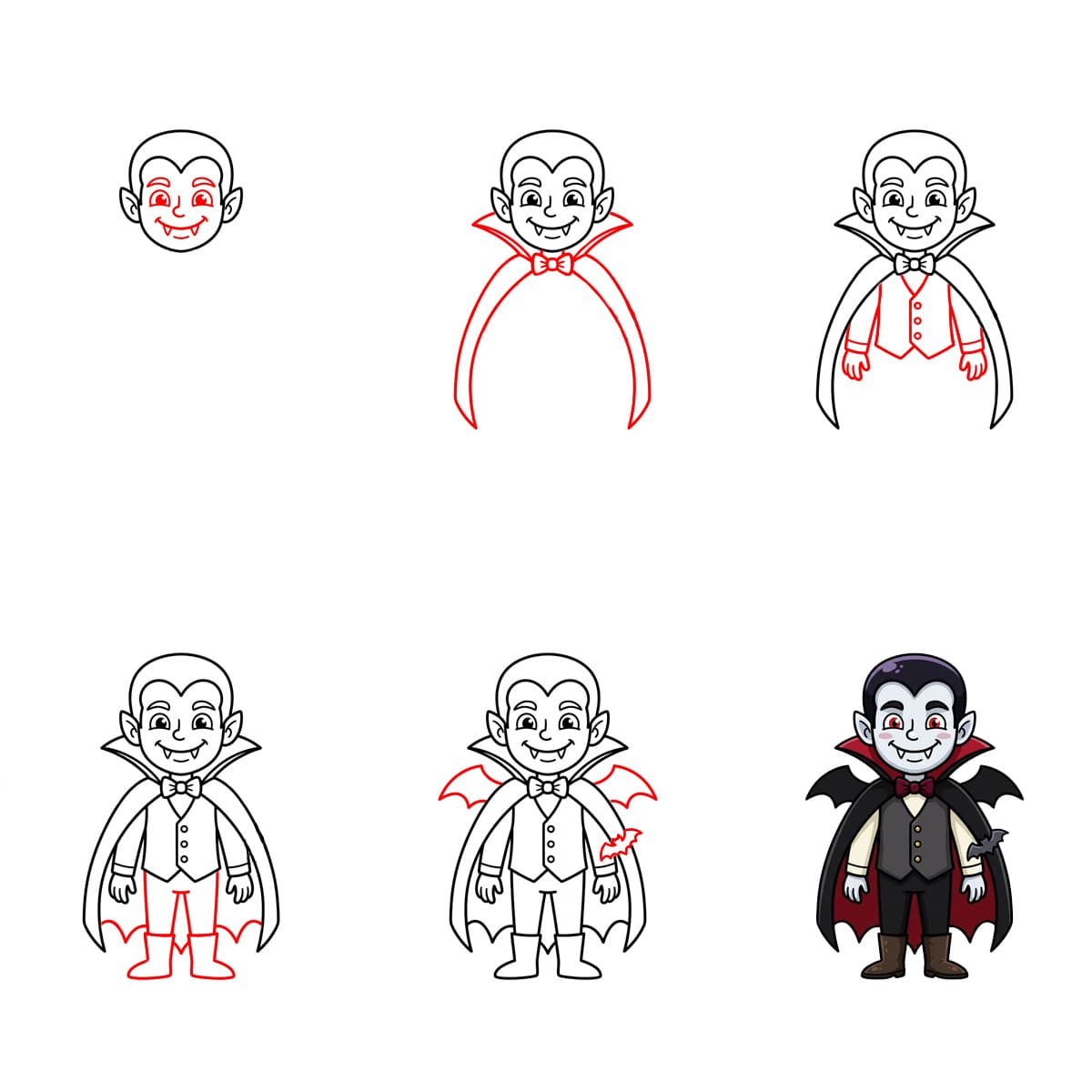 Vampire magique dessin