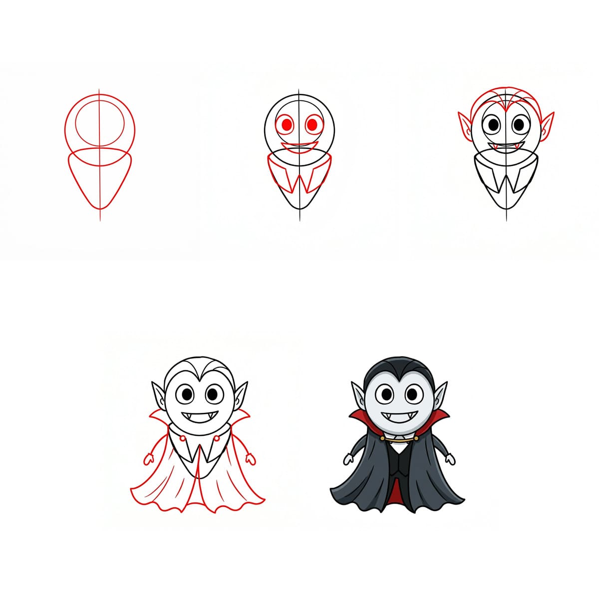 Vampire très drôle dessin