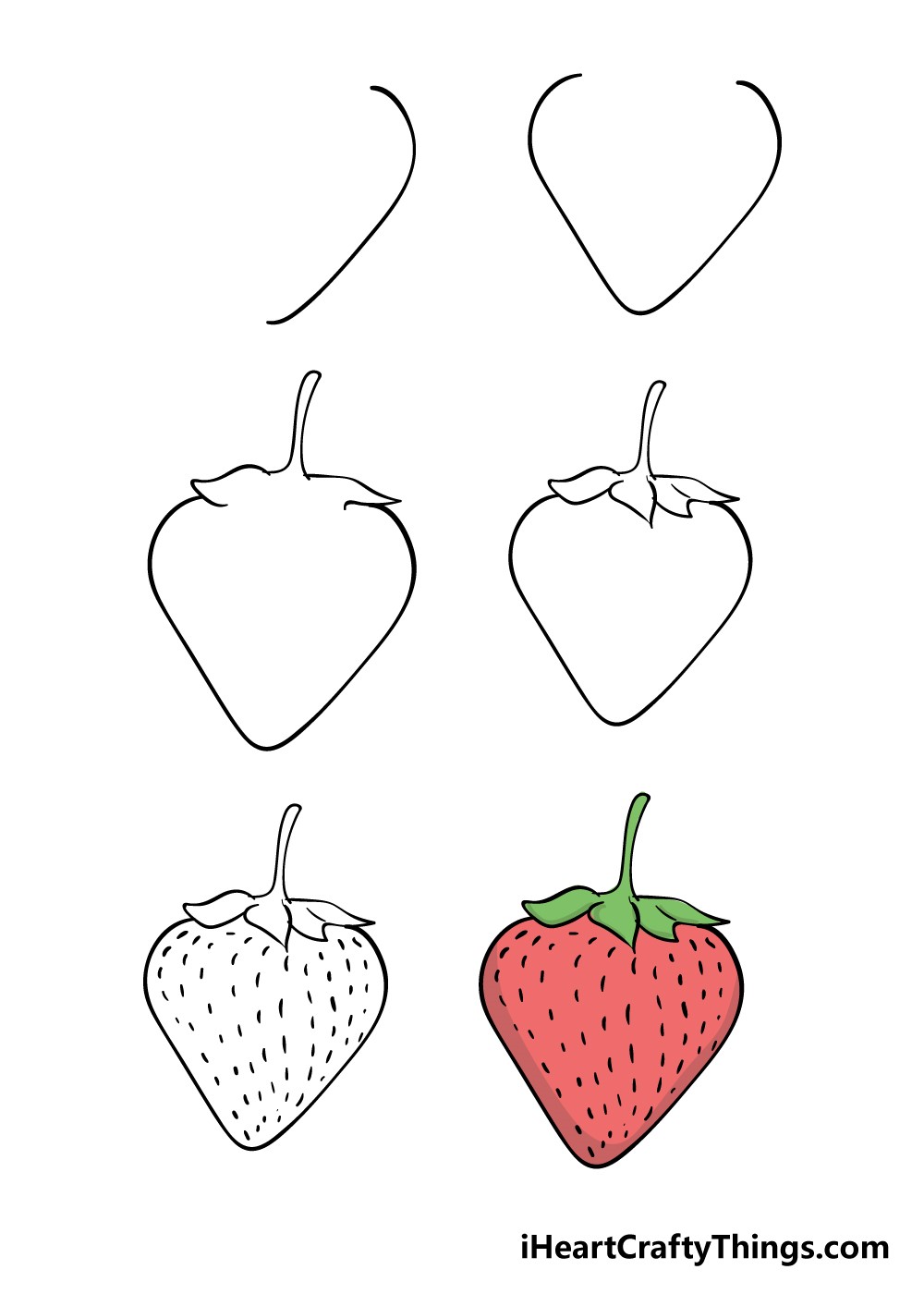 Idée fraise 4 dessin