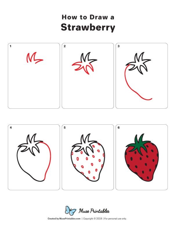 Des fraises dessin