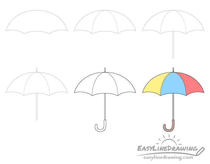 Regenschirm-Idee 2 dessin