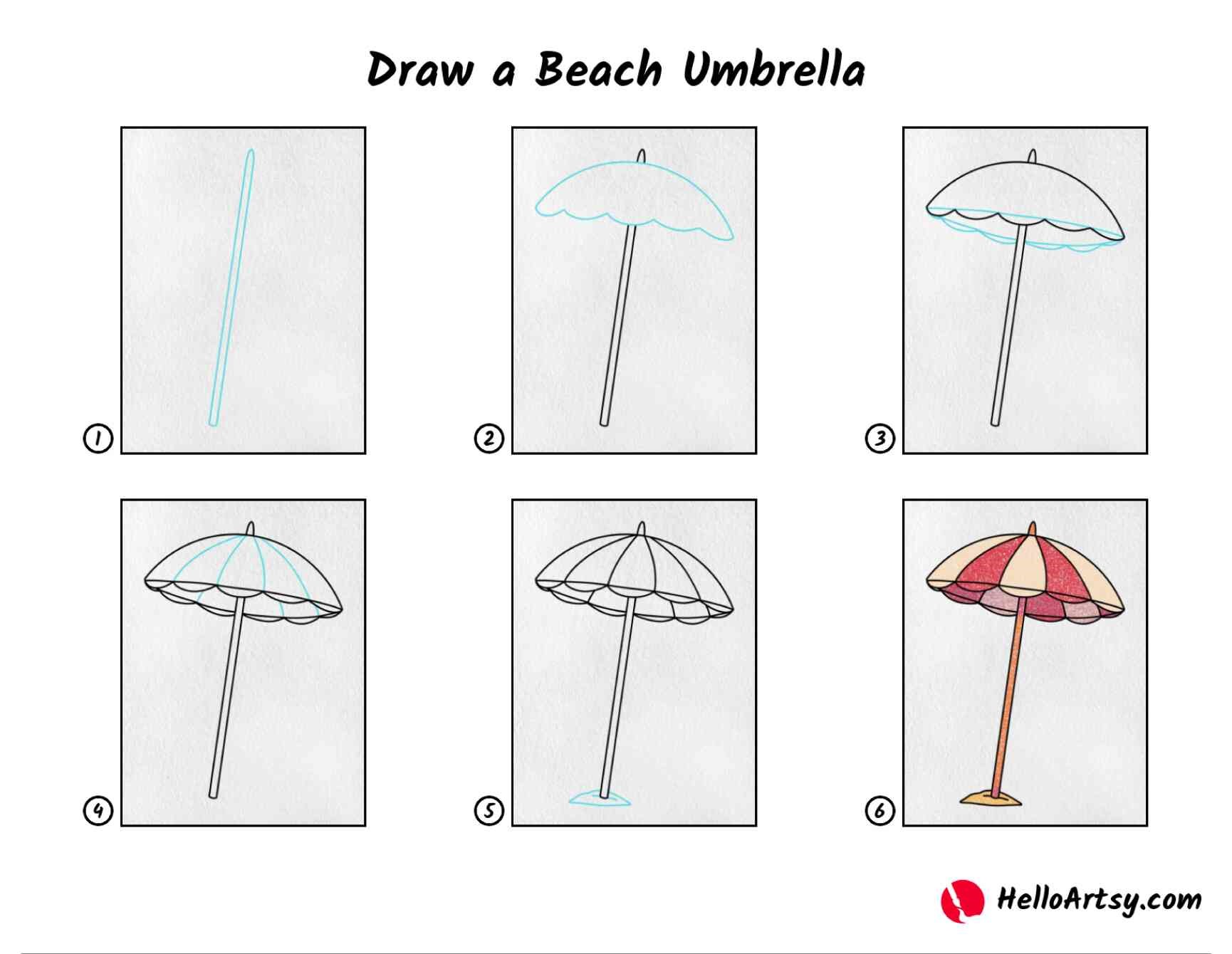 Regenschirm-Idee 8 dessin