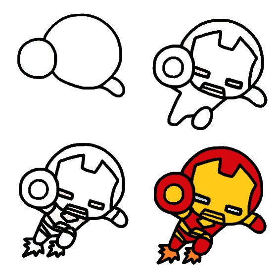 Bébé Iron Man (1) dessin