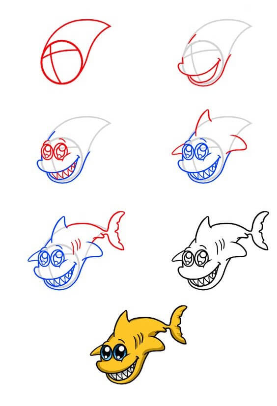 idée de requin (1) dessin