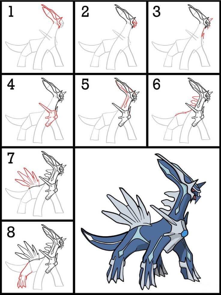 Dialga dessin