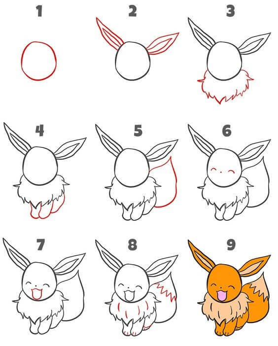 Eevee dessin