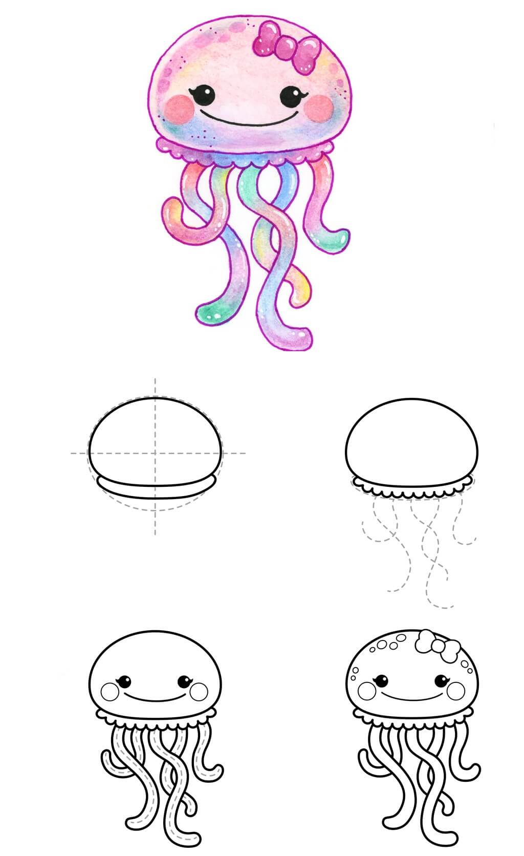 Harmonie des méduses dessin