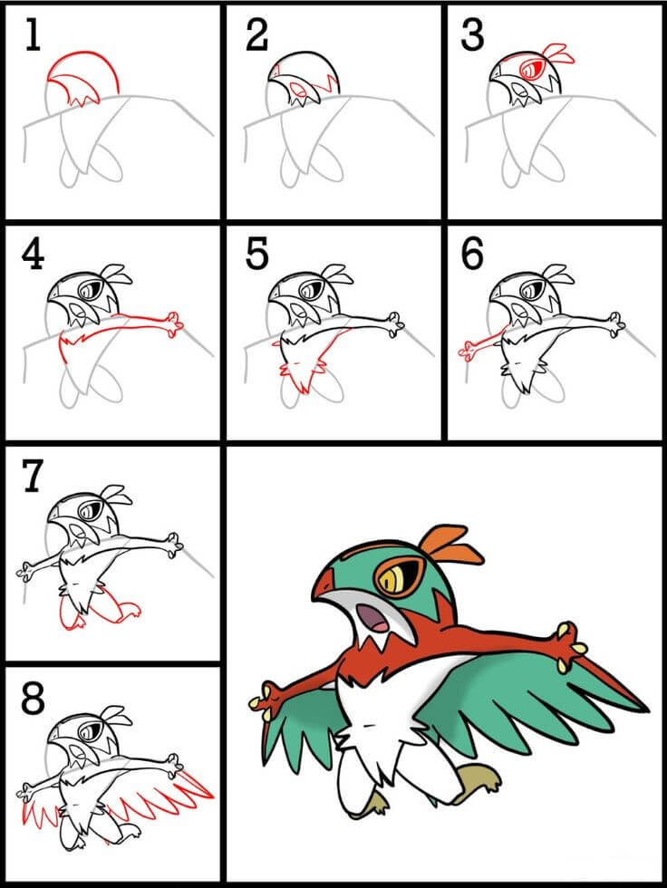 Hawlucha dessin