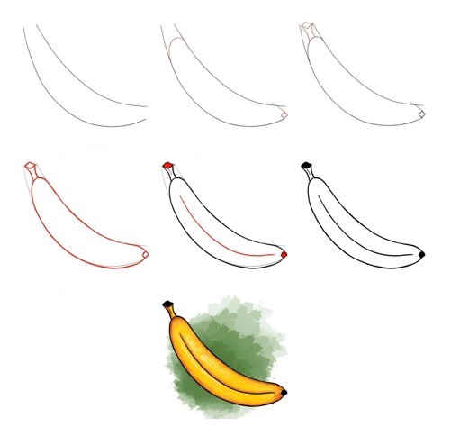 Idée banane (13) dessin
