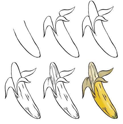 Idée banane (15) dessin