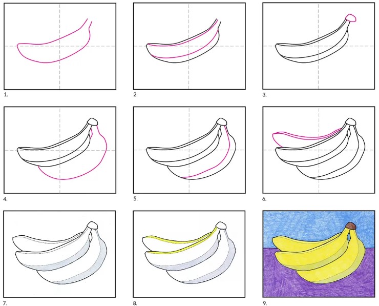 Idée banane (2) dessin