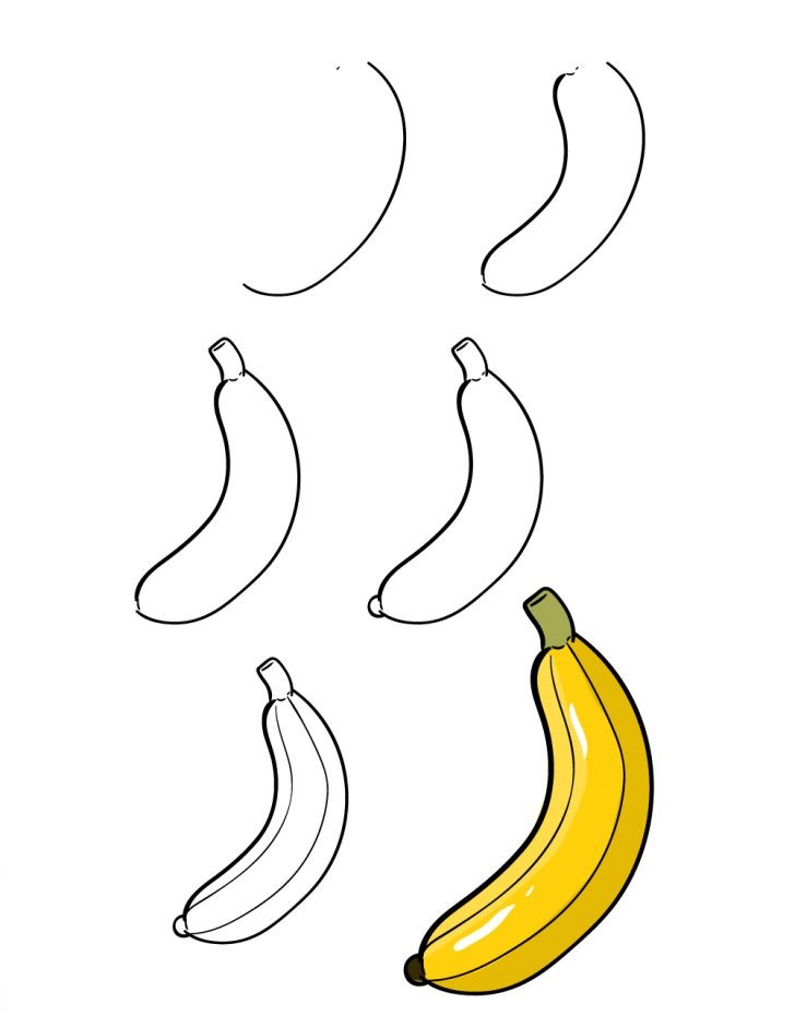 Idée banane (3) dessin
