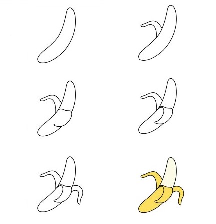 Idée banane (5) dessin