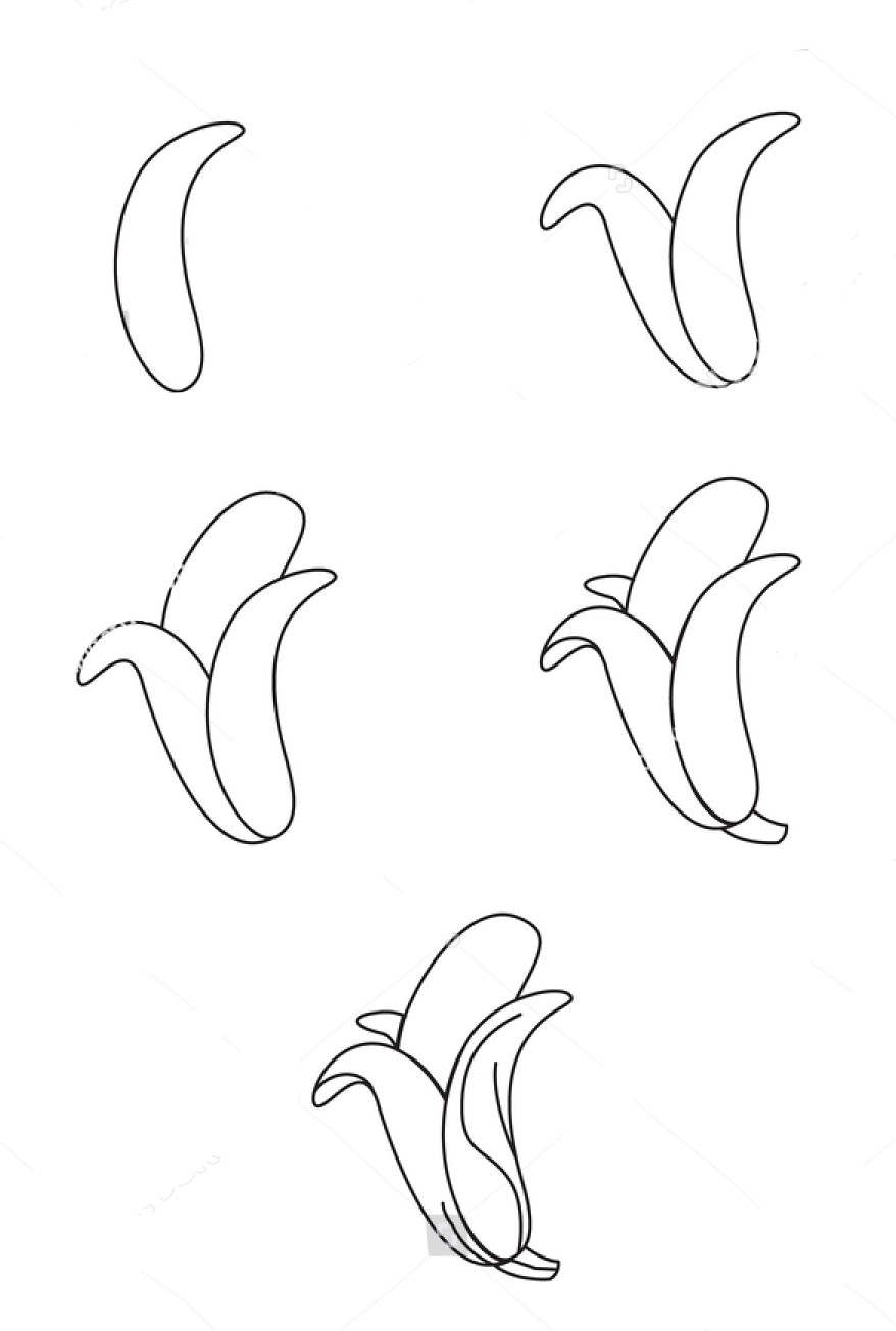 Idée banane (7) dessin