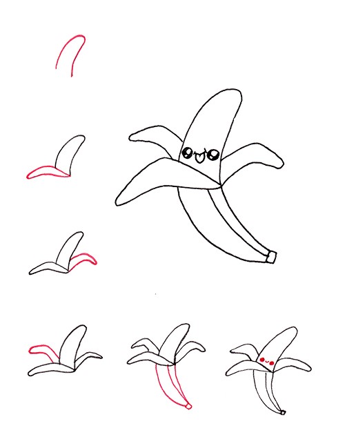 Idée banane (9) dessin