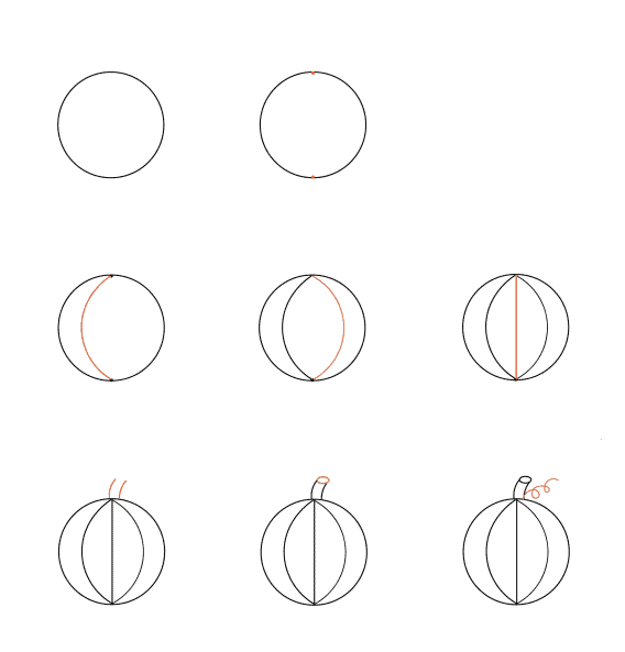 Idée citrouille (1) dessin