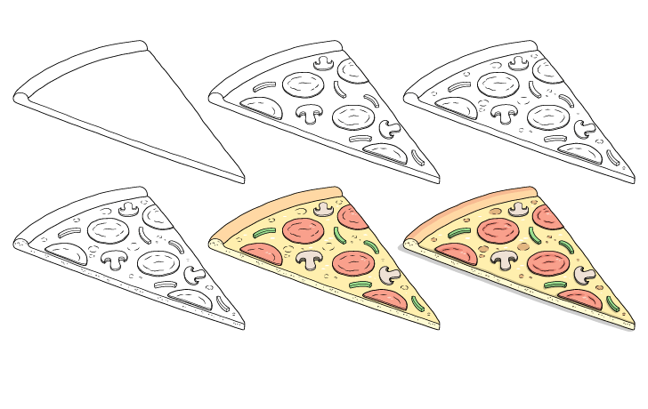 Idée de pizza (1) dessin
