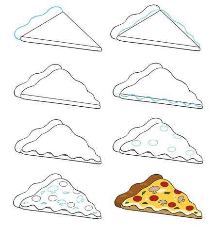 Idée de pizza (11) dessin