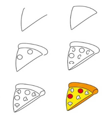Idée de pizza (12) dessin