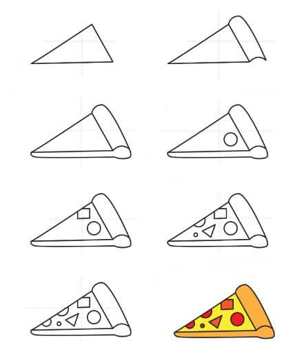 Idée de pizza (13) dessin