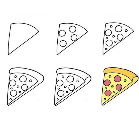 Idée de pizza (3) dessin