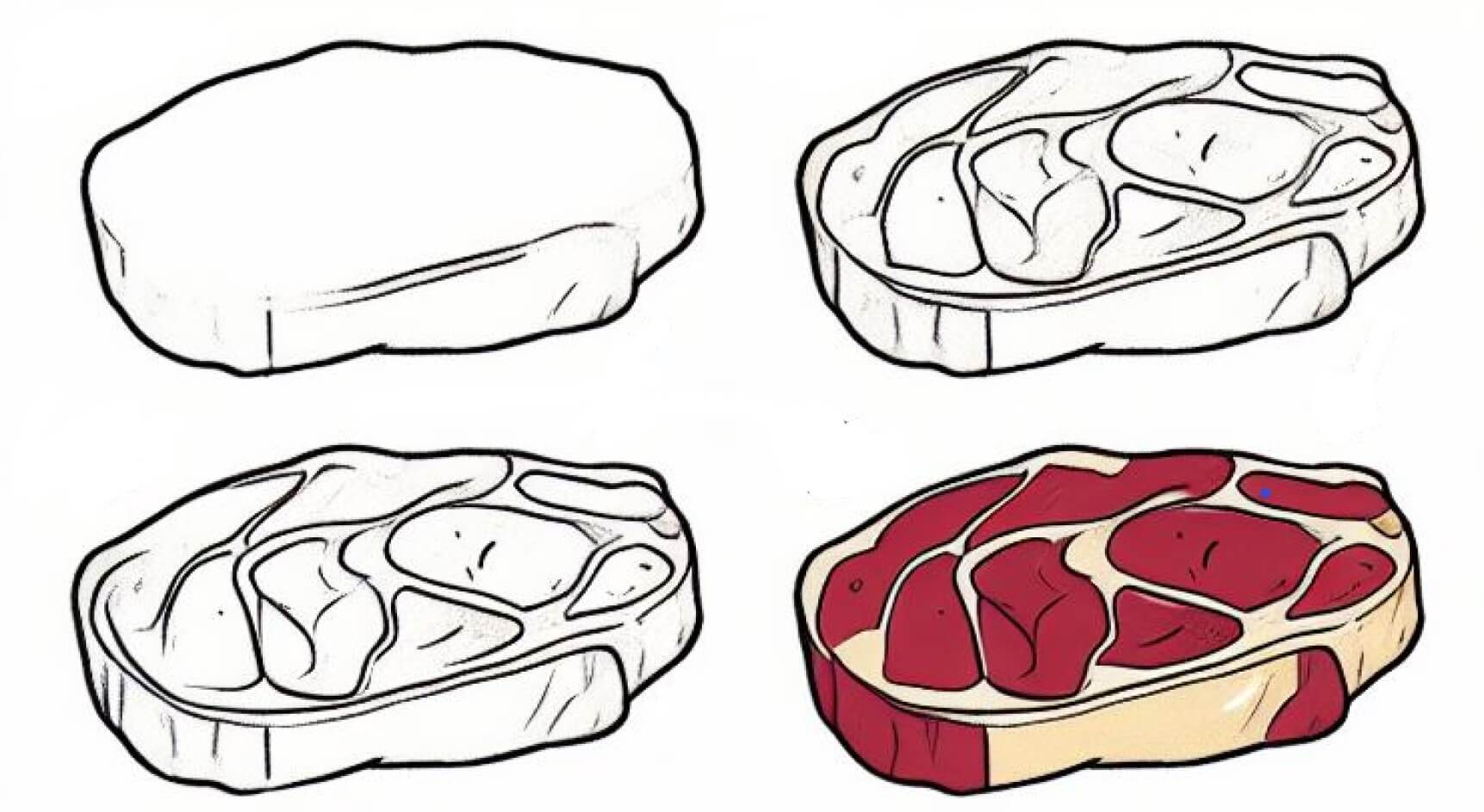 Idée de steak 9 dessin