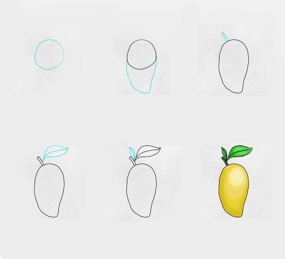 Idée mangue (3) dessin